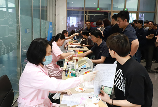 公益活動 | 獻血讓世界繼續跳動——浙江力諾組織無償獻血活動